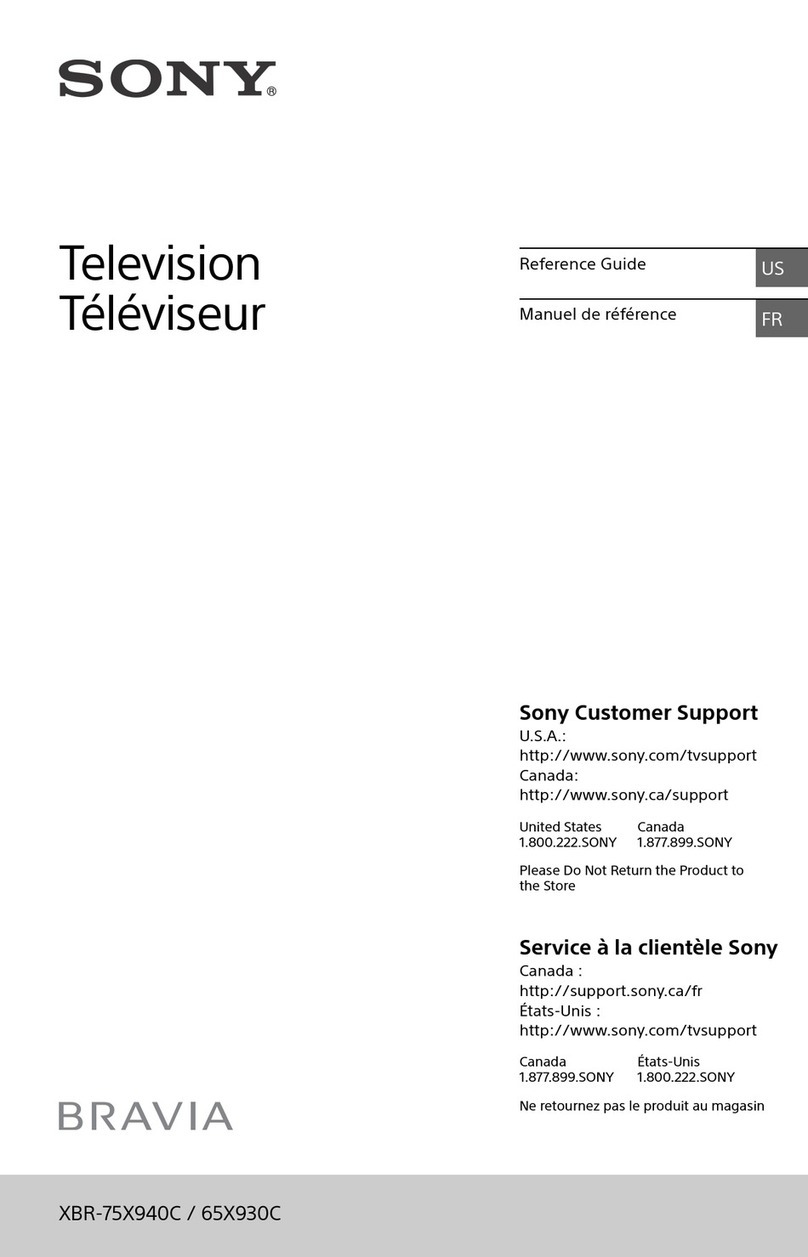 Sony Bravia XBR-75X940C User manual