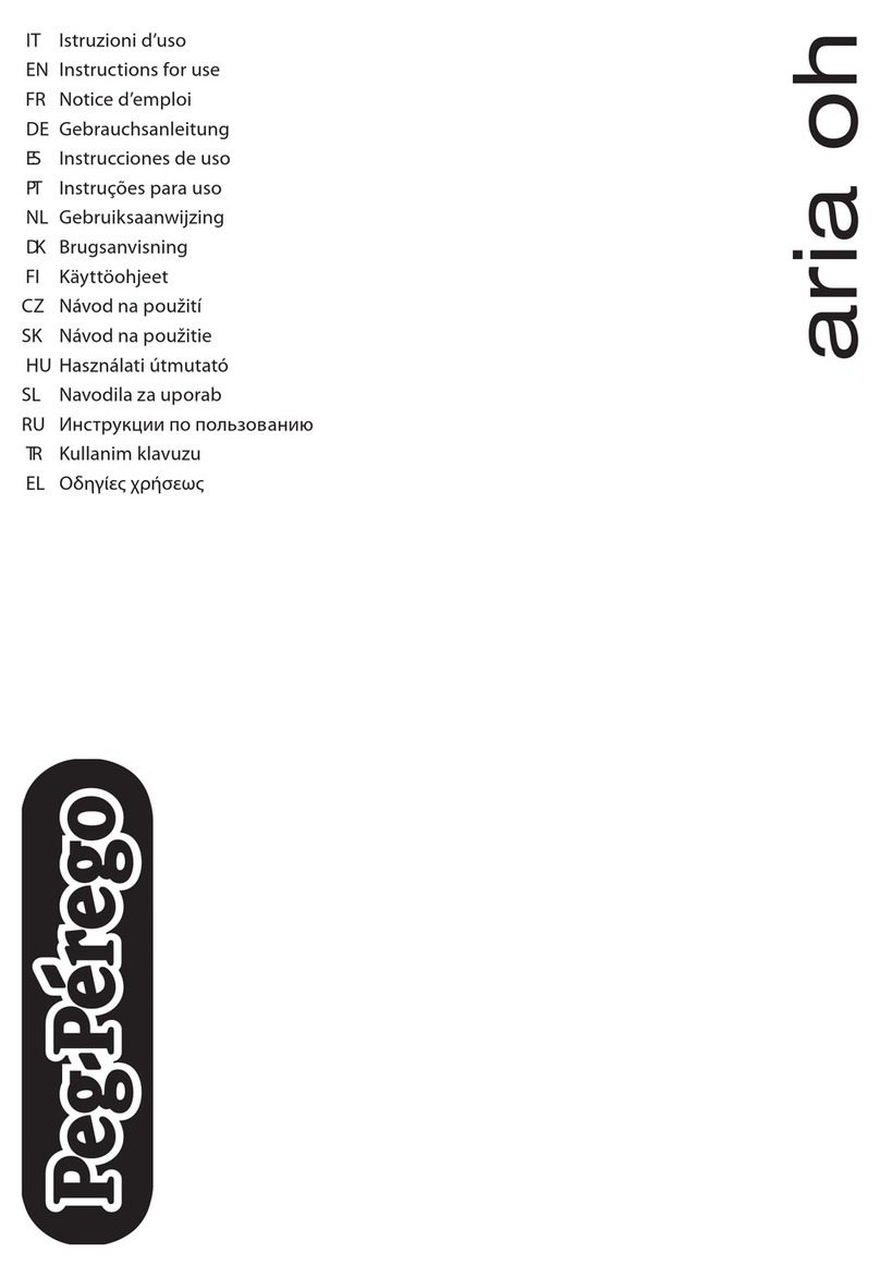 Peg-Perego ARIA OH instruction manual