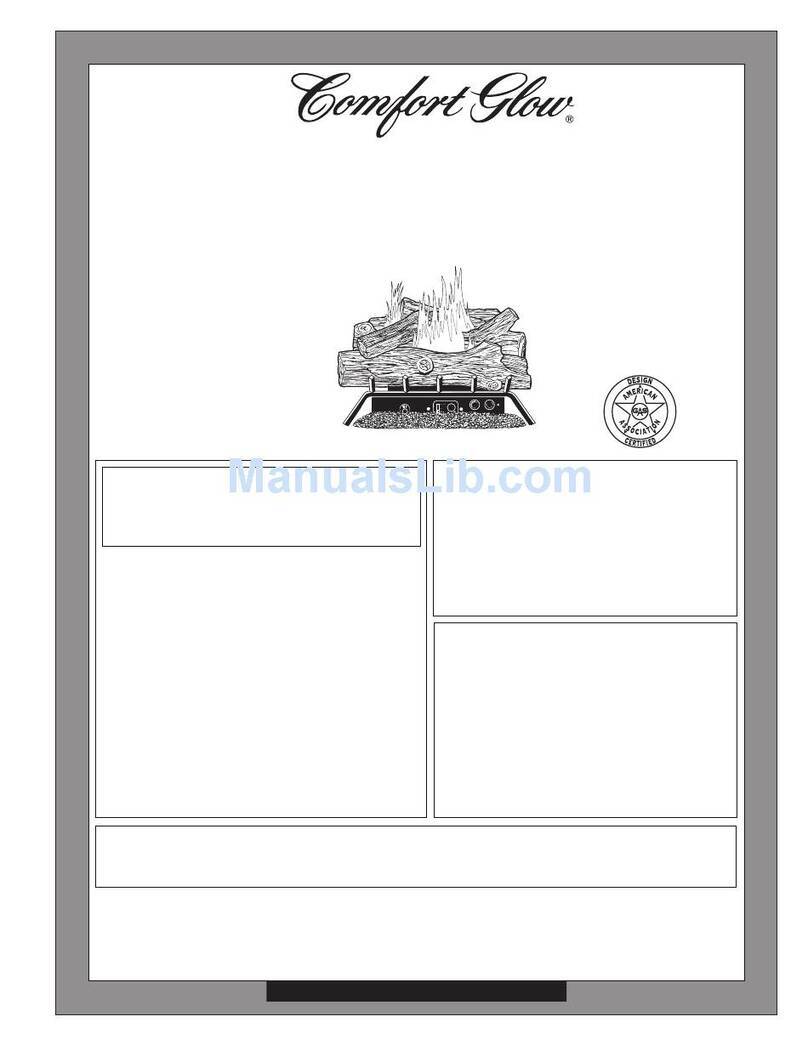 Comfort Glow CGD3924NR OWNER'S OPERATION AND INSTALLATION MANUAL