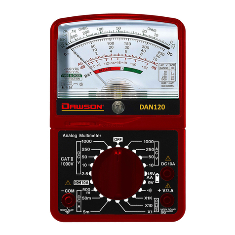 Dawson Tools DAN120 User manual