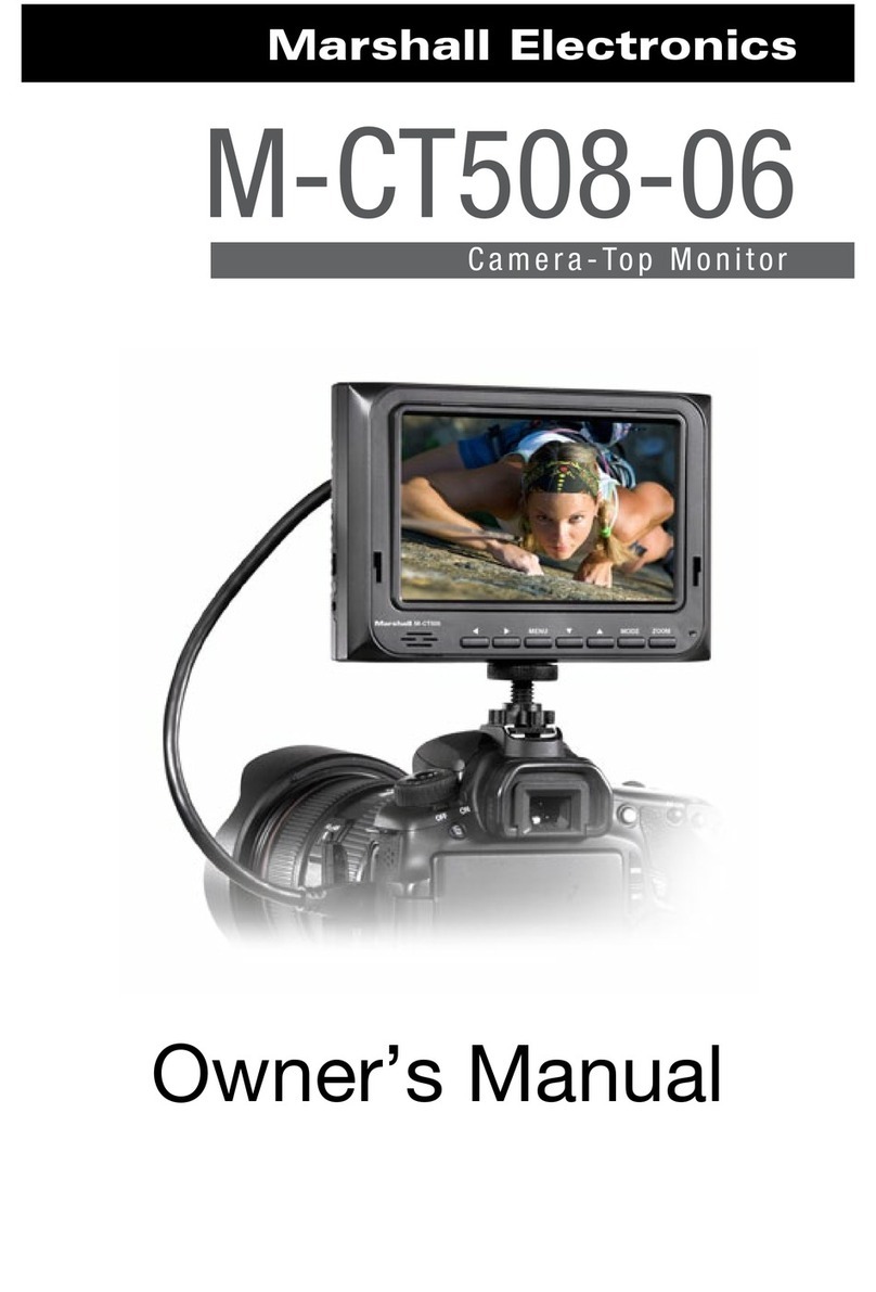 Marshall Electronics M-CT508-06 owner's manual