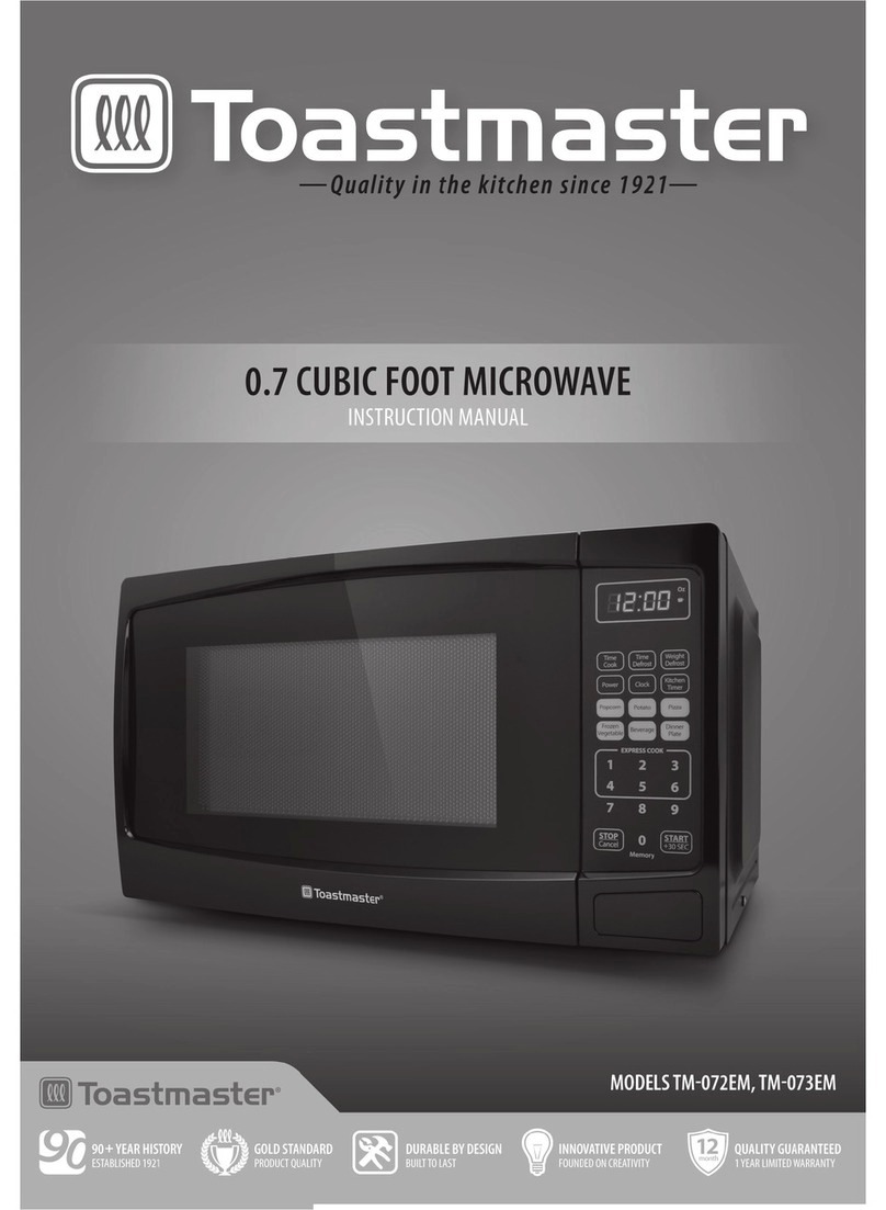 Toastmaster TM-072EM User manual