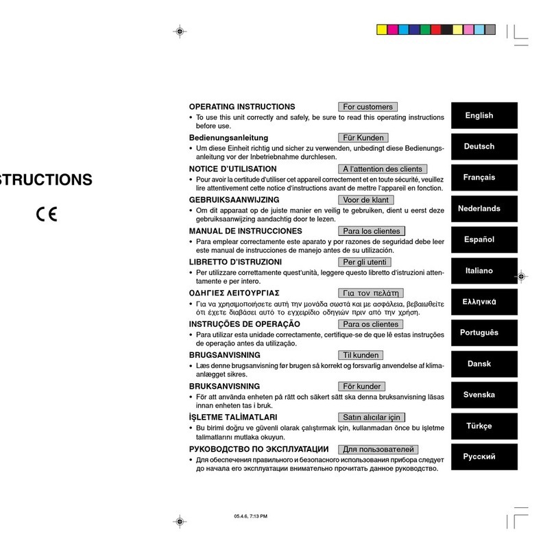 Mitsubishi MFZ-KA25VA User manual