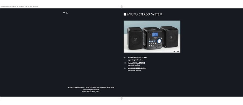 Silvercrest KH2306 User manual