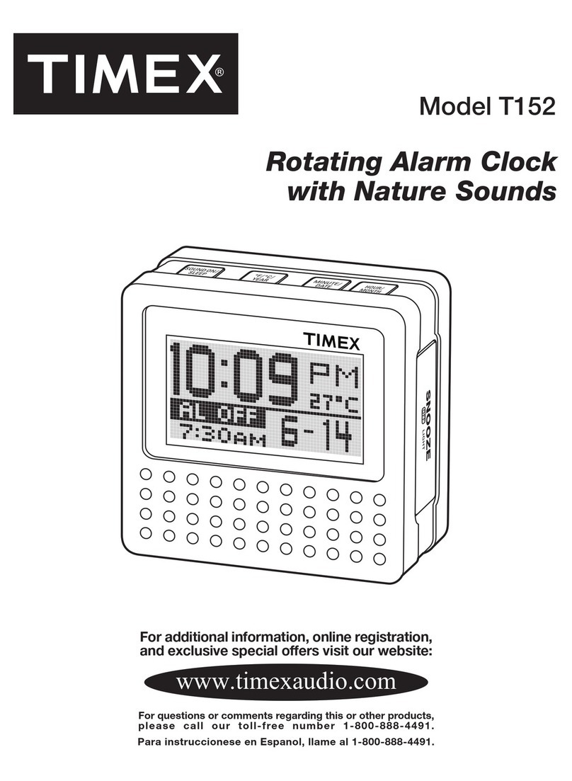 Timex T152 manual