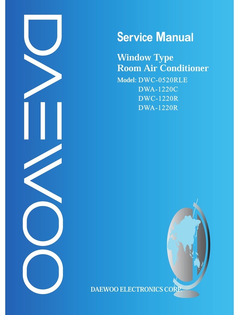 Daewoo DWC-0520RLE Service manual