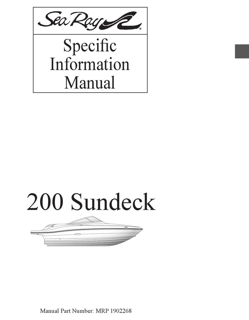 Sea Ray 200 Sundeck Quick setup guide