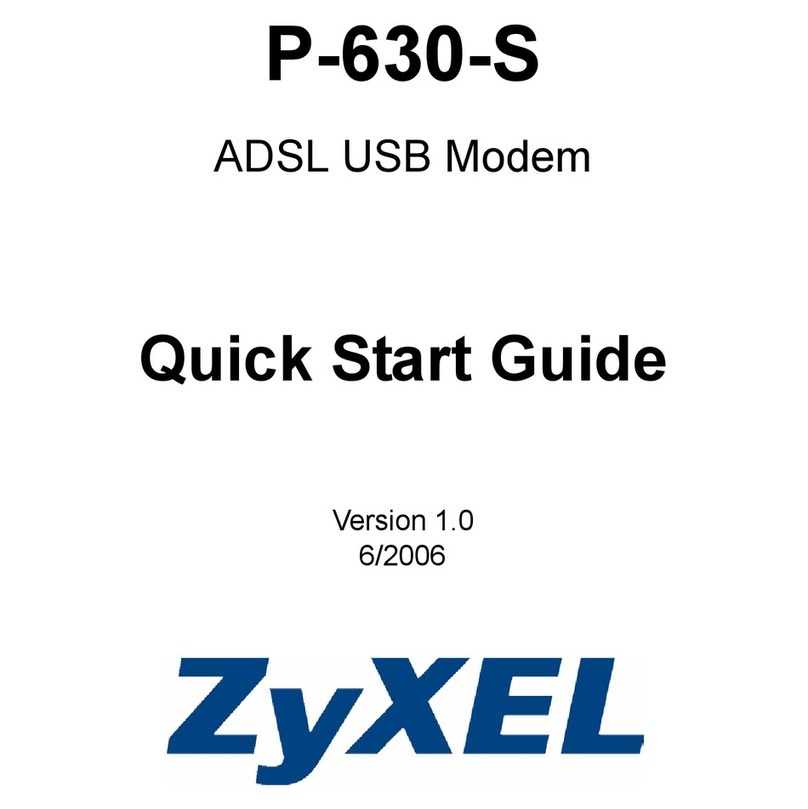 ZyXEL Communications P-630-S Series quick start guide