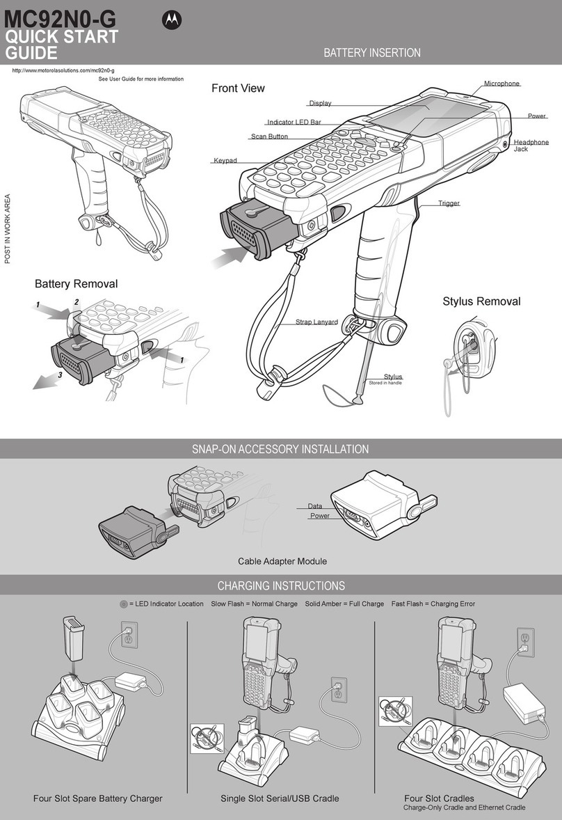 Motorola MC92N0-G User manual
