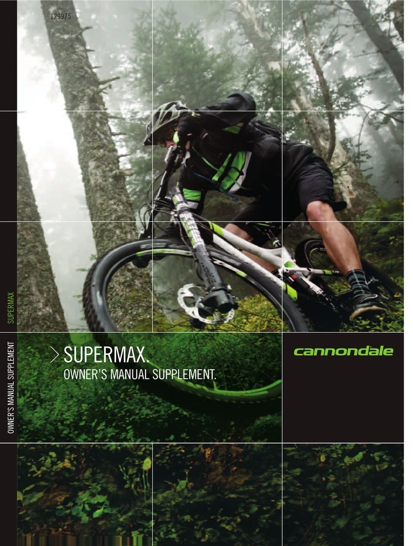 Cannondale SUPERMAX Configuration guide