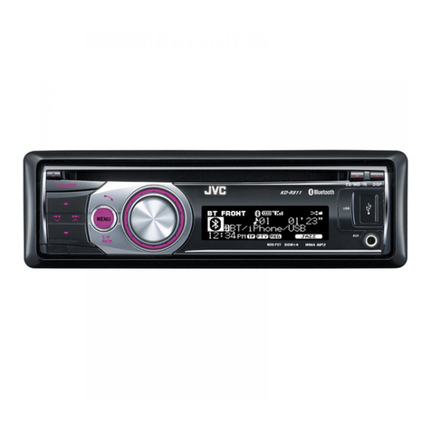 JVC KD-R811 User manual
