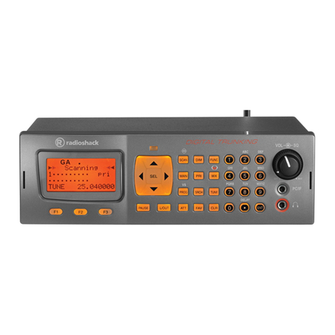 Radio Shack PRO-652 User manual