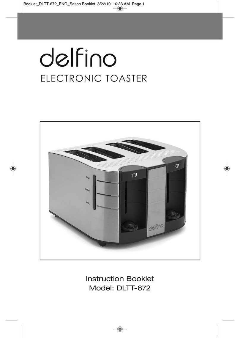 Delfino DLTT-672 Instruction booklet