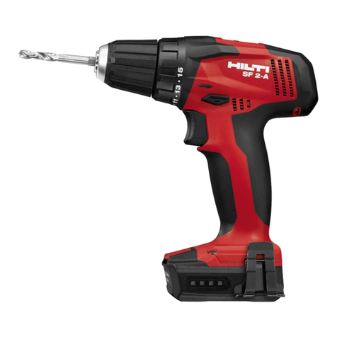 Hilti SFD 2-A User manual