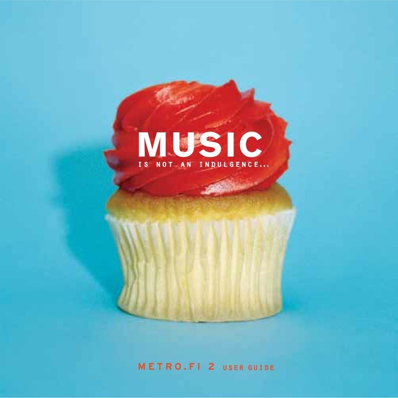 Ultimate Ears Metro.fi 2 User manual