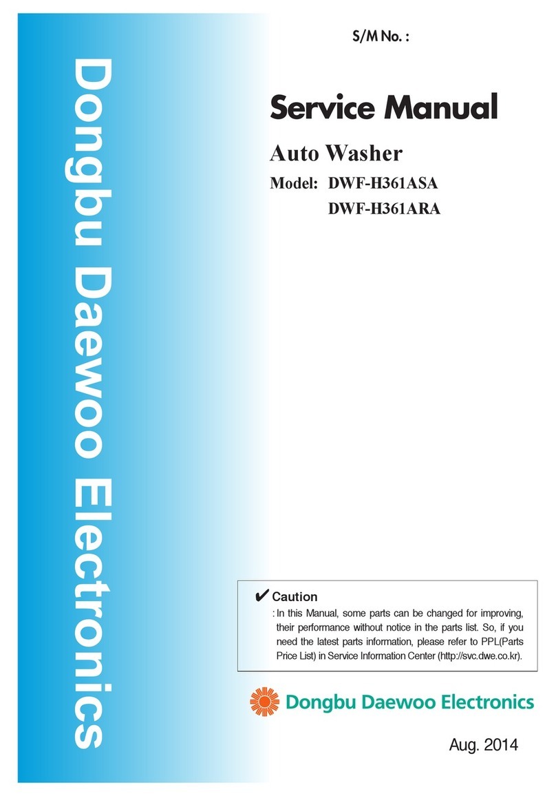 Daewoo DWF-H361ASA User manual Daewoo DWF-H361ASA User manual