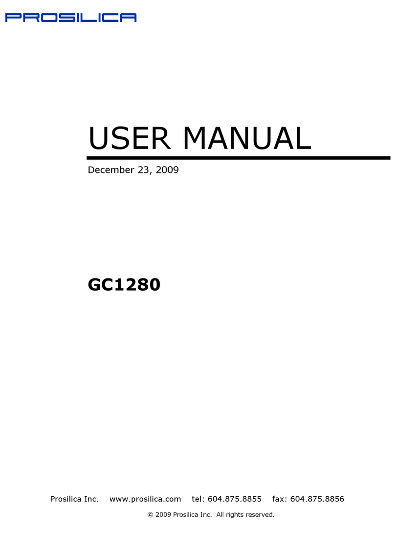 Prosilica GC1280 user manual