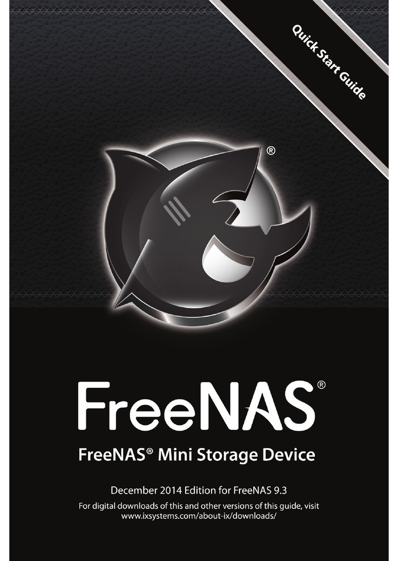 iXsystems FreeNAS quick start guide