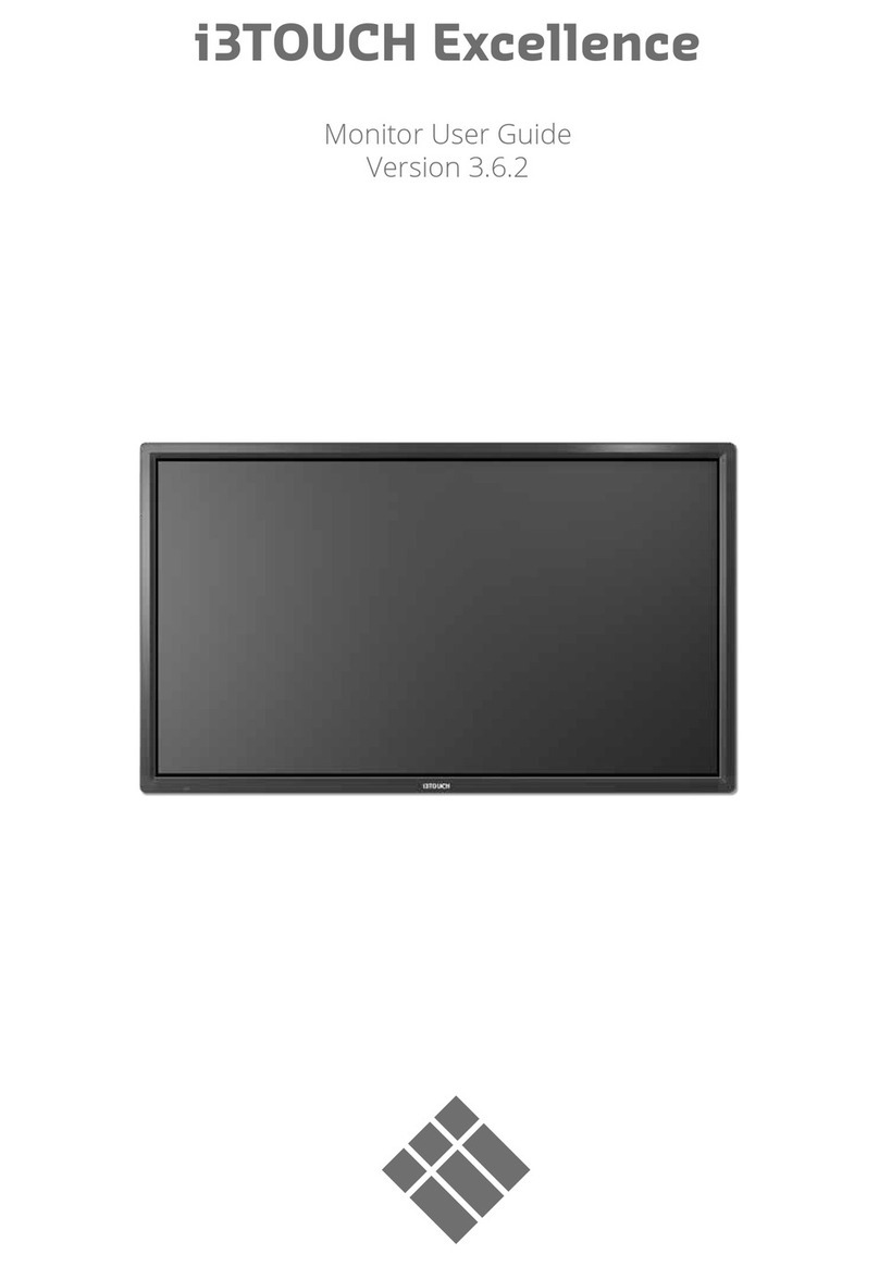 i3TOUCH Excellence User manual