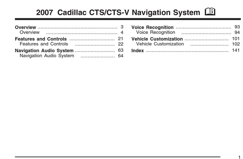 Cadillac CTS 2007 user manual