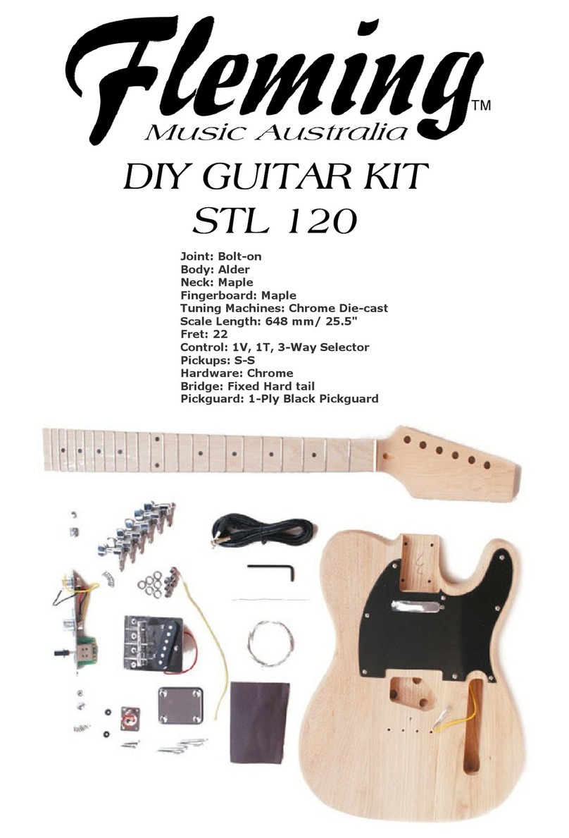 Fleming Music Australia STL 120 Assembly instructions