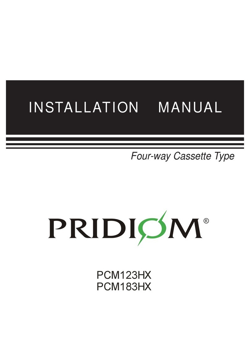 Pridiom PCM123HX User manual