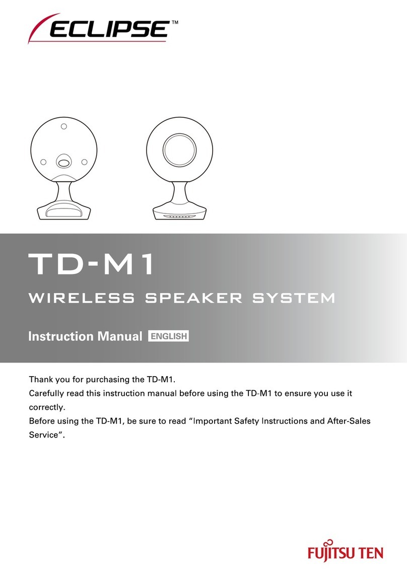 Eclipse TD-M1 instruction manual
