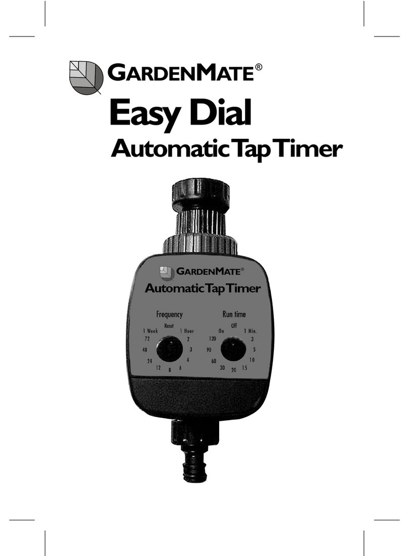 GardenMate Easy Dial User manual