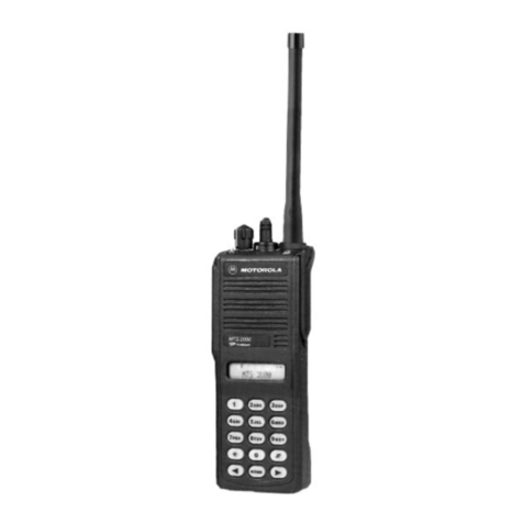 Motorola HT 1000 Series Theory/troubleshooting manual