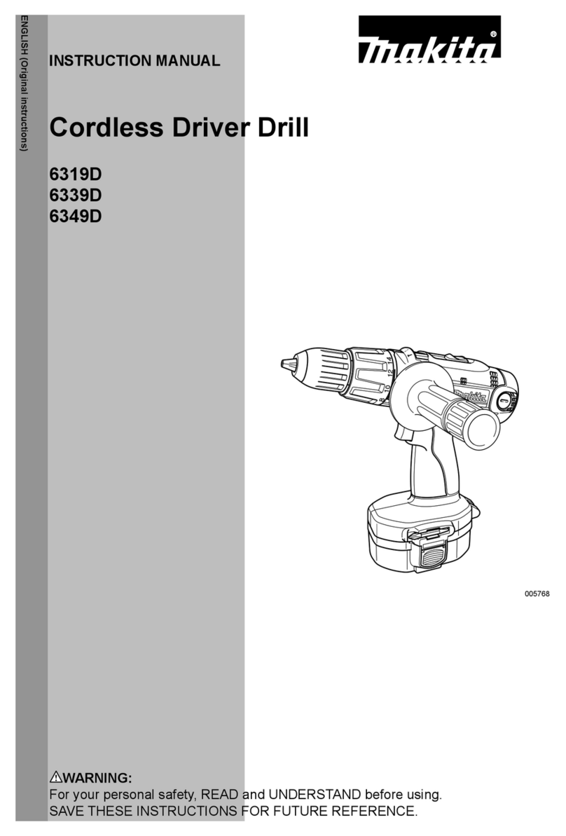 Makita 6319D instruction manual