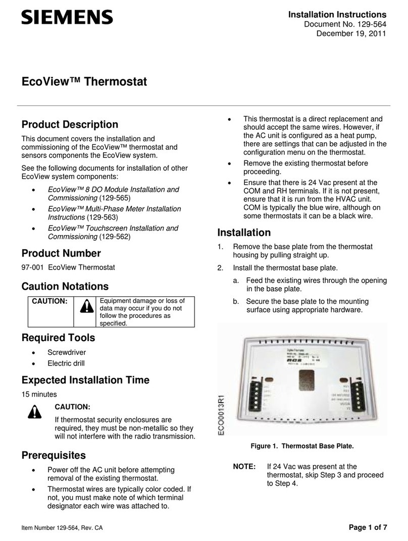 Siemens EcoView User manual