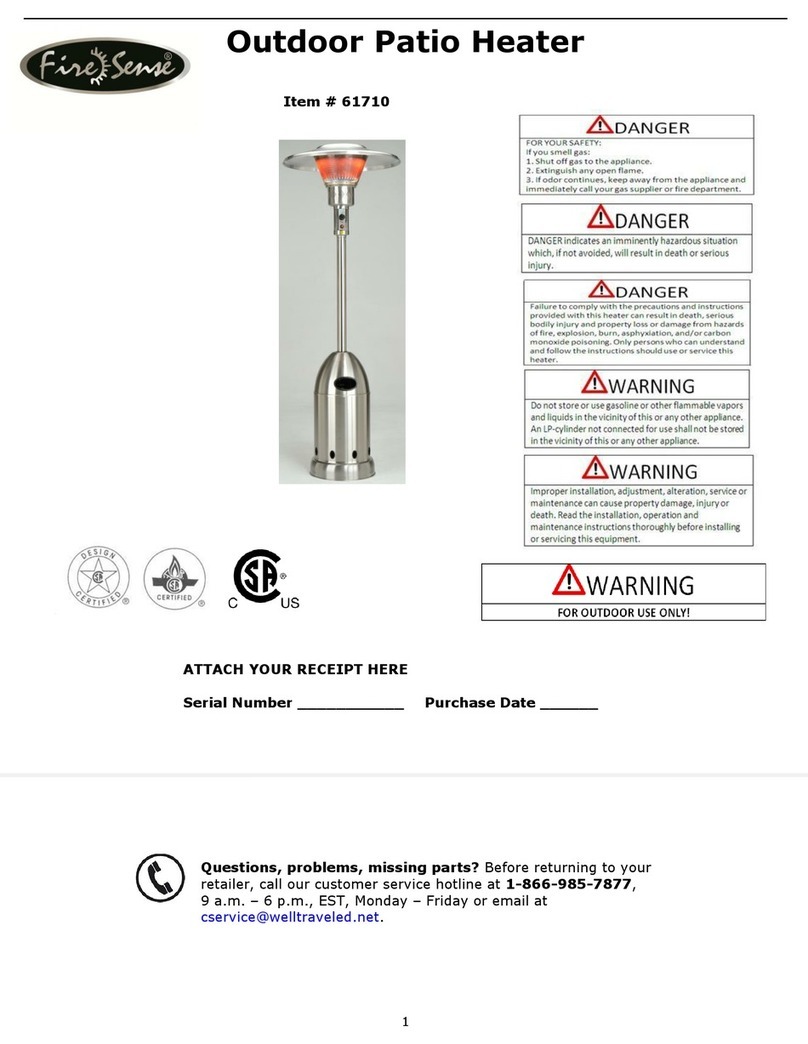 Firesense 61710 manual