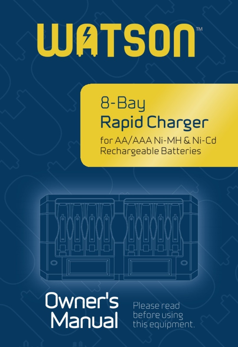 WATSON Rapid Charger User manual