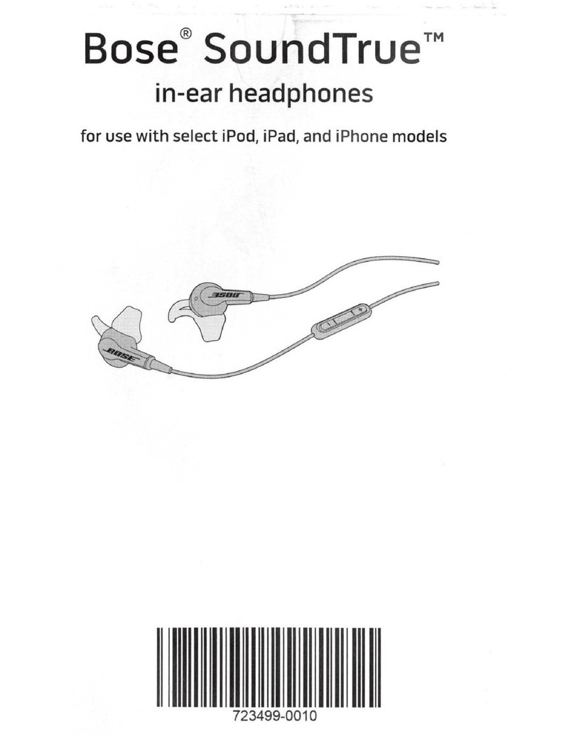 Bose SoundTrue User manual