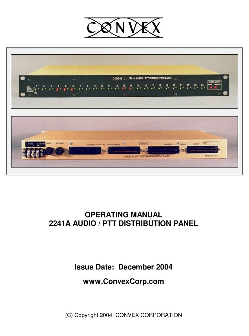 Convex 2241A operating manual
