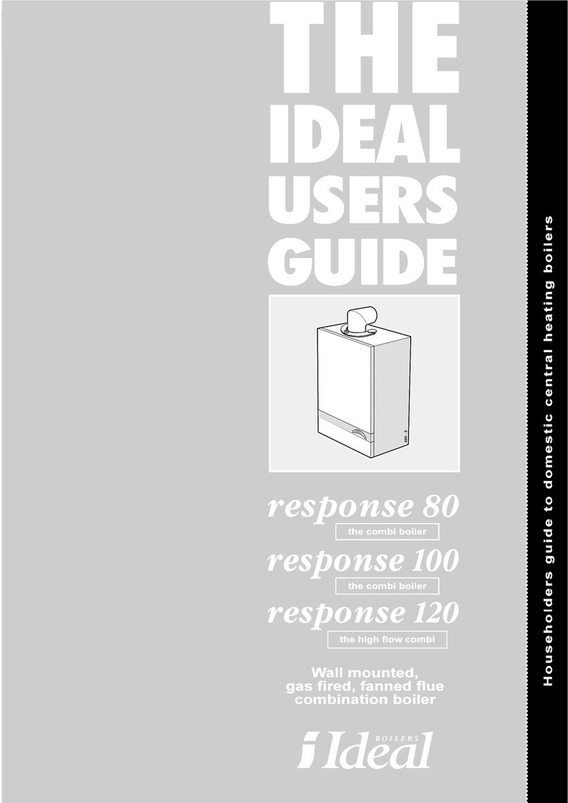 Ideal Boilers Response 80 User manual Ideal Boilers Response 80 User manual