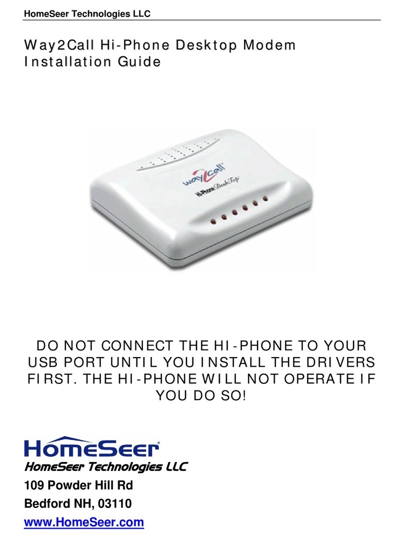 HomeSeer Way2Call installation guide