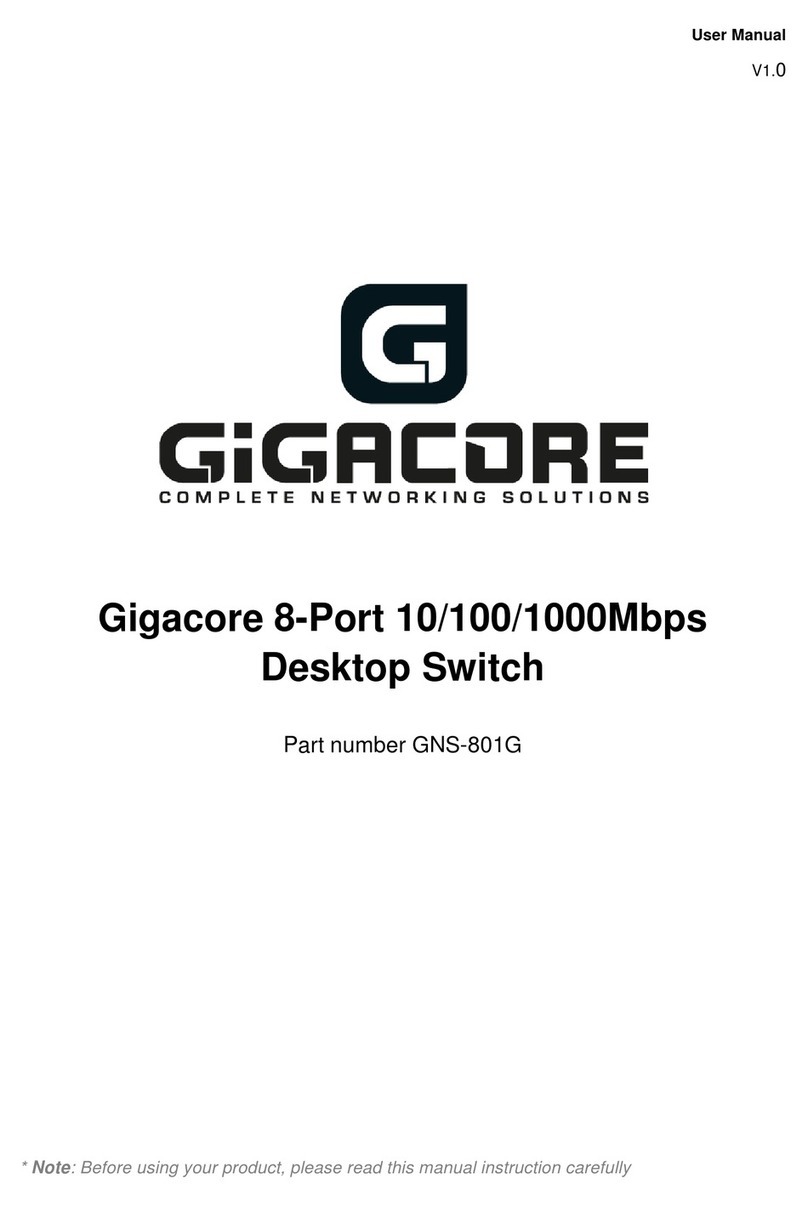 Gigacore GNS-801G user manual
