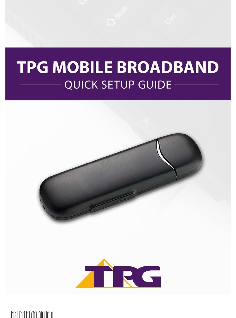 TPG USB E1762 Quick setup guide