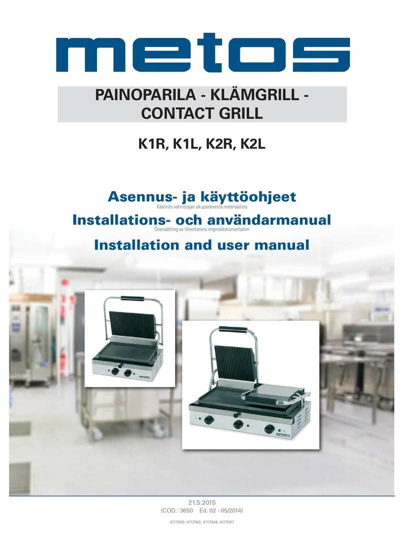 Metos K1R user manual