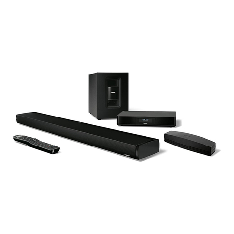 Bose CineMate 130 user guide Bose CineMate 130 user guide