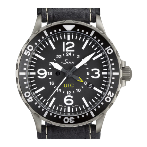 Sinn 857 UTC User manual Sinn 857 UTC User manual