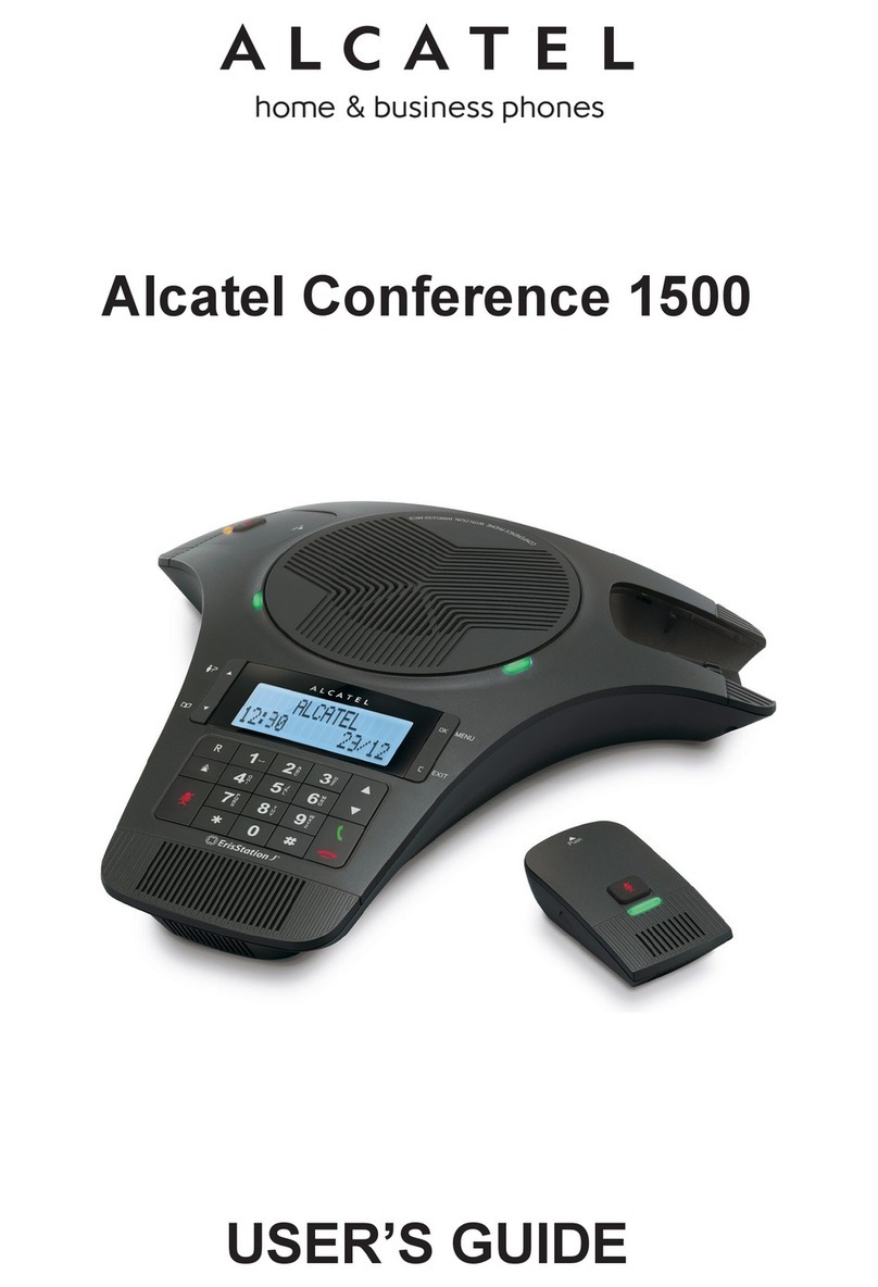 Alcatel 1500 User manual