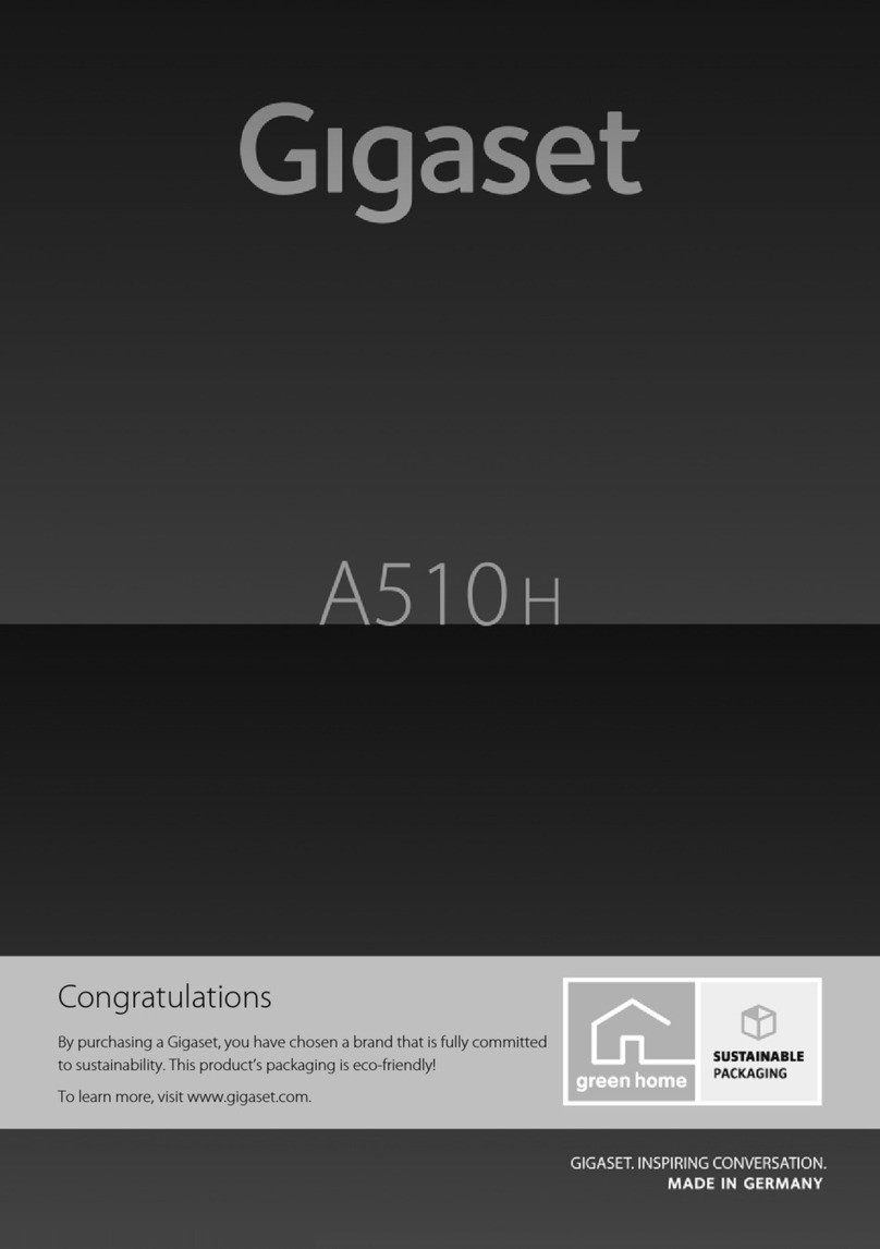 Gigaset A510H user guide