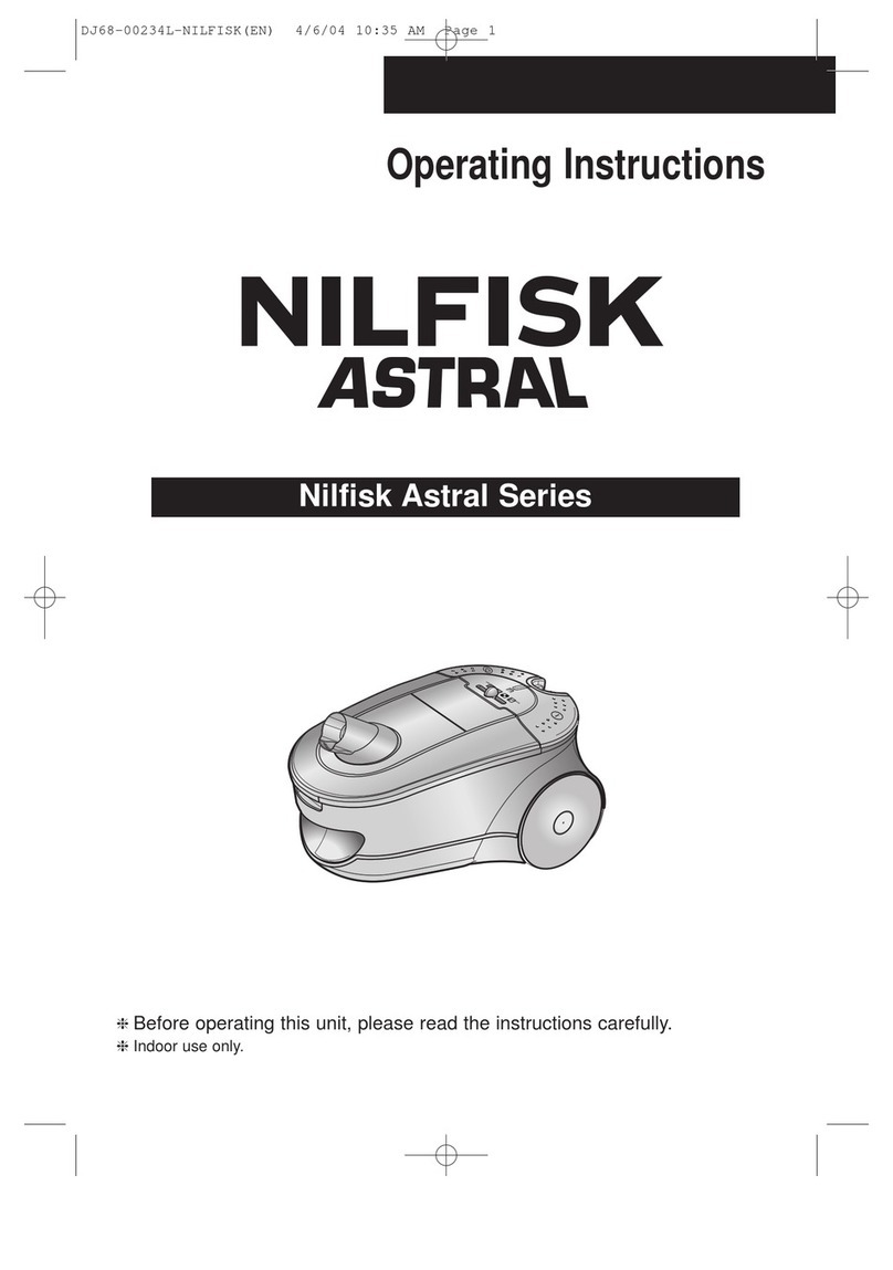 Nilfisk-Advance Astral Series User manual