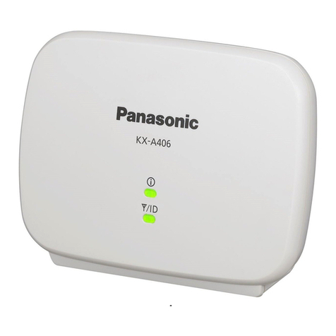 Panasonic KX-A406 User manual