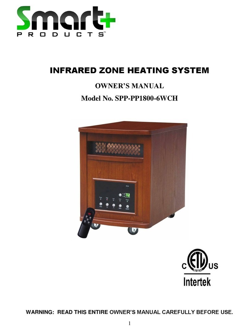 Smart+ Products SPP-PP1800-6WCH User manual