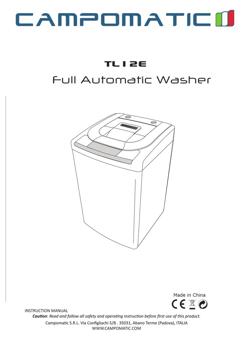 Campomatic TL12E instruction manual