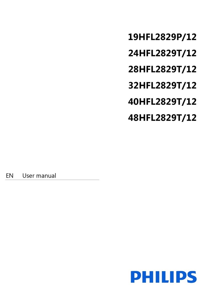 Philips 19HFL2829P/12 User manual Philips 19HFL2829P/12 User manual