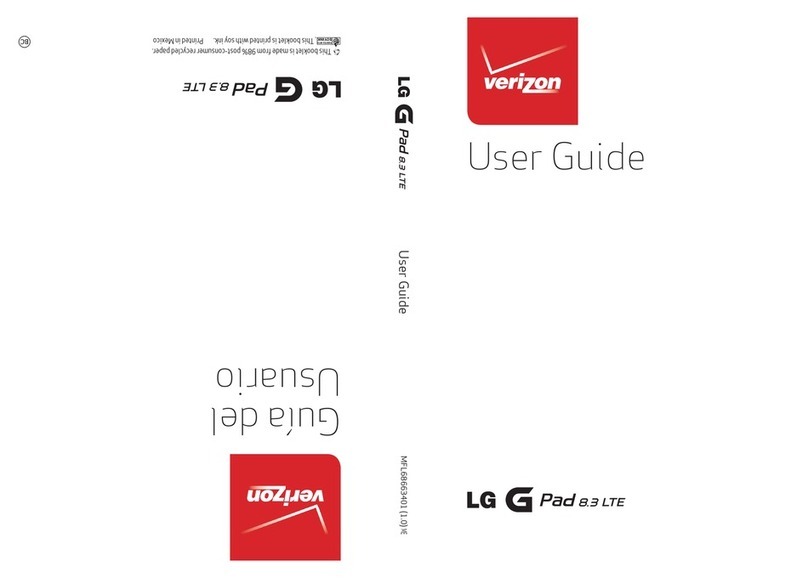 LG G Pad 8.3 Lite user guide